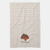 Pilgrim Texas Türkei All-over Print Geschirrtuch (Vertikal)