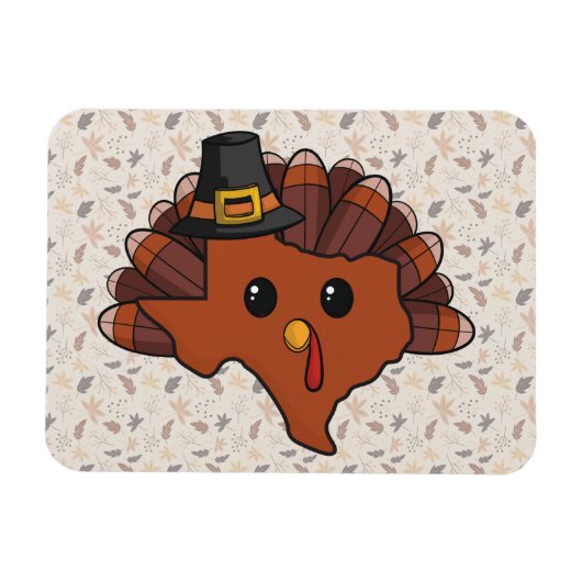 Pilgrim Texas Türkei Magnet (Horizontal)