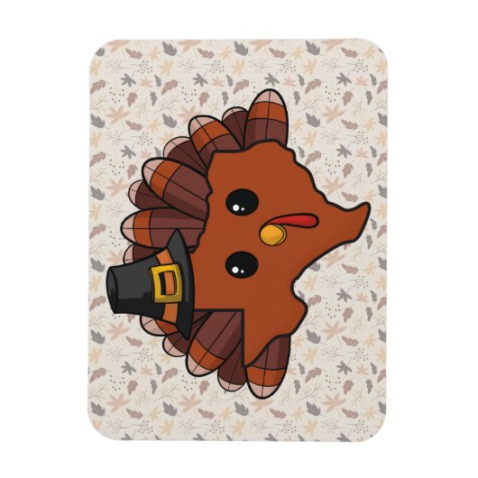 Pilgrim Texas Türkei Magnet (Vertikal)