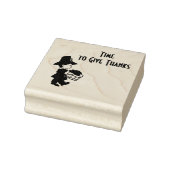 Pilgrim Time danke Gummistempel (Stempel)