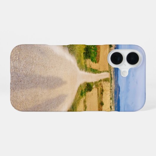 Pilgrimische Schatten iPhone 16 Hülle (Rückseite (Horizontal))