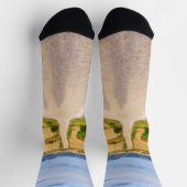 Pilgrimische Schatten Socken (Oben)