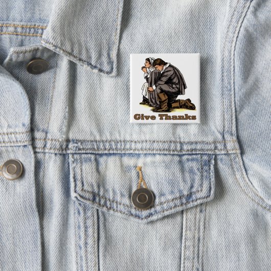 Pilgrims beten button (Beispiel)