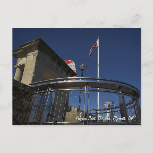 Pilgrims Point, Barbican, Plymouth Postcard Postkarte (Vorderseite)