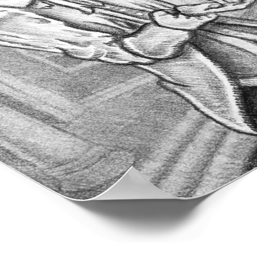 Pilgrims Progress Vanity Fair Poster (Ecke)