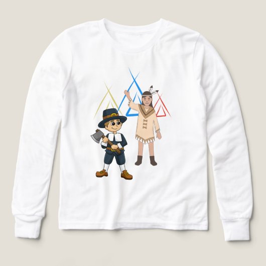 Pilgris und Indianer (Design Vorderseite)