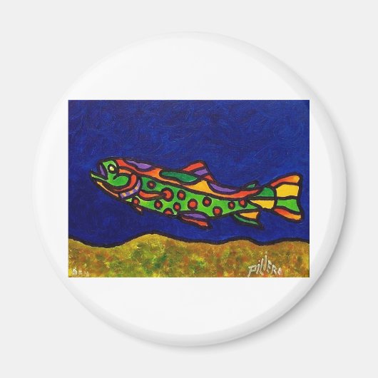 Piliero Trout Magnet (Vorne)