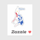 Pilipinas Aufkleber (Blatt)