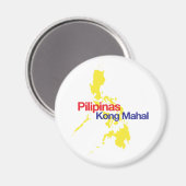 Pilipinas Kong Mahal Magnet (Vorderseite/Rückseite)