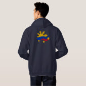 Pilipinas (Philippinen) Hoodie (Schwarz voll)