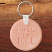 Pill Button Schlüsselanhänger (Vorderseite)