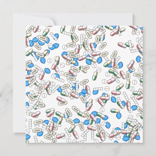 Pill Sprinkles Muster (Rückseite)