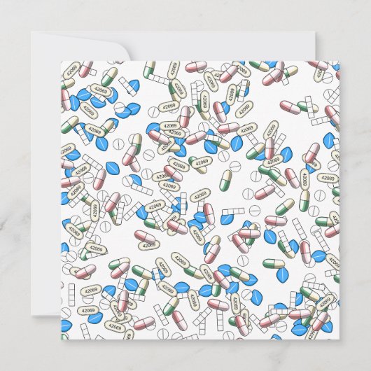 Pill Sprinkles Muster (Vorderseite)