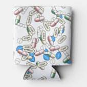 Pill Sprinkles Pattern Dosenkühler (Vorderseite)