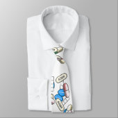 Pill Sprinkles Pattern Krawatte (Gebunden)