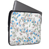 Pill Sprinkles Pattern Laptopschutzhülle (Vorne Rechts)