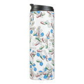 Pill Sprinkles Pattern Thermosbecher (Nach rechts gedreht)