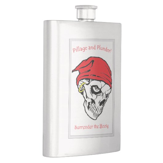 Pillage und Plunder Übergeben den Hintern Flachmann (Rechts)