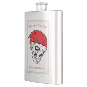 Pillage und Plunder Übergeben den Hintern Flachmann (Links)