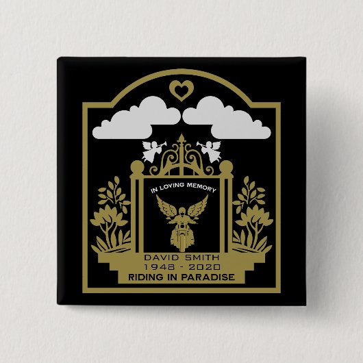 Pillar Candle Button (Vorderseite)