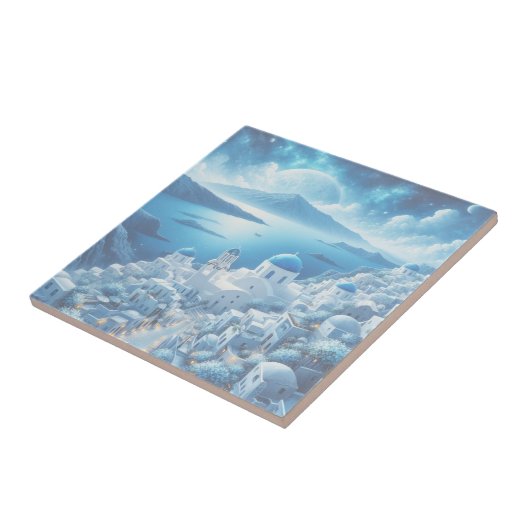 Pillar Candle Fliese (Seite)