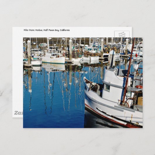 Pillar Point Harbour Postkarte (Vorne/Hinten)