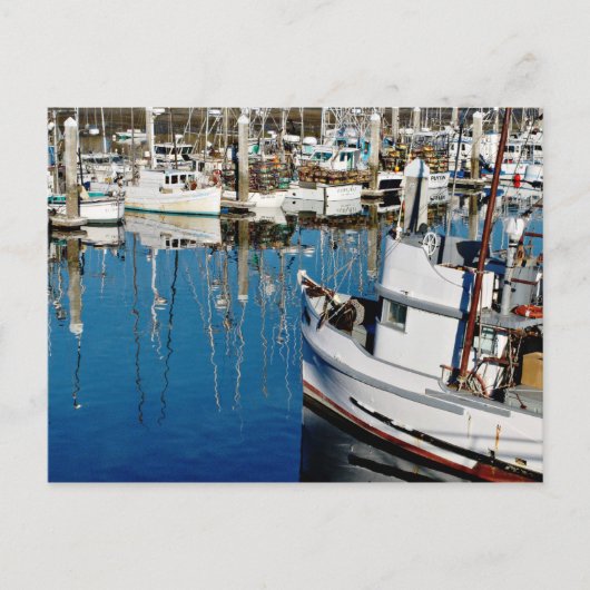 Pillar Point Harbour Postkarte (Vorderseite)