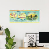 Pillar Rock, Washington - Pillar Rock Salmon Poster (Heimbüro)