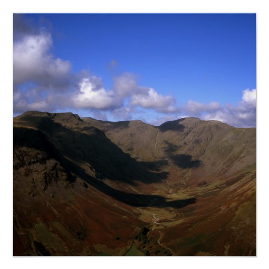 Pillar und Kirk Fell Wasdale Lake District England Poster (Vorderseite)