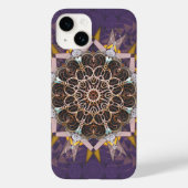 Pillared Thread Tie-In Purpura iPhone 14 Case (Rückseite)