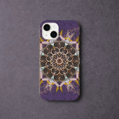 Pillared Thread Tie-In Purpura iPhone 14 Case