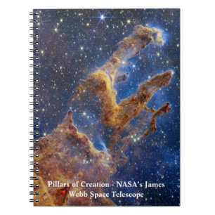 Pillars of Creation James Webb Space Telescope Notizblock