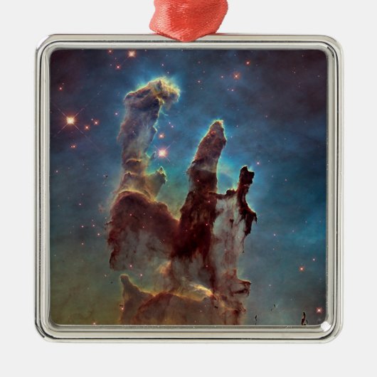 Pillars of Creation Ornament Aus Metall (Vorne)