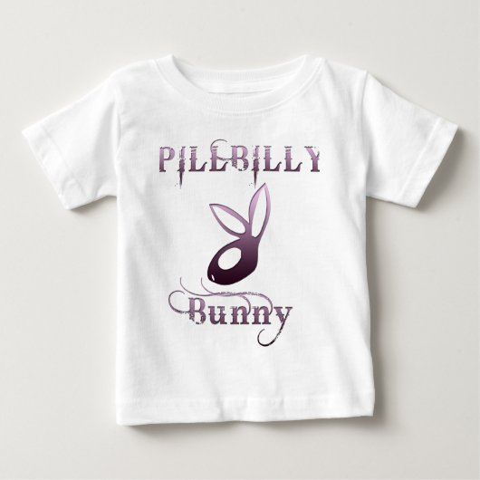 PillBilly Bunny Baby T-shirt (Vorderseite)