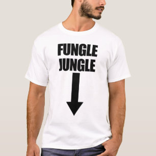 Pille-Dschungel-Pfeil runter Frauenversass T-Shirt
