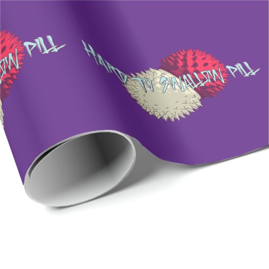 Pille schwer zu schlucken geschenkpapier (Rolleneckpunkt)