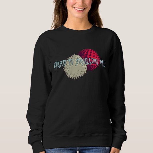 Pille schwer zu schlucken sweatshirt (Vorderseite)