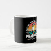 Pillen Apotheker Geschenk des Apothekers Kaffeetasse (Vorderseite Links)