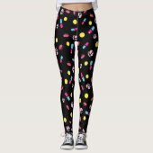 Pillen-Cartoon Leggings (Vorderseite)