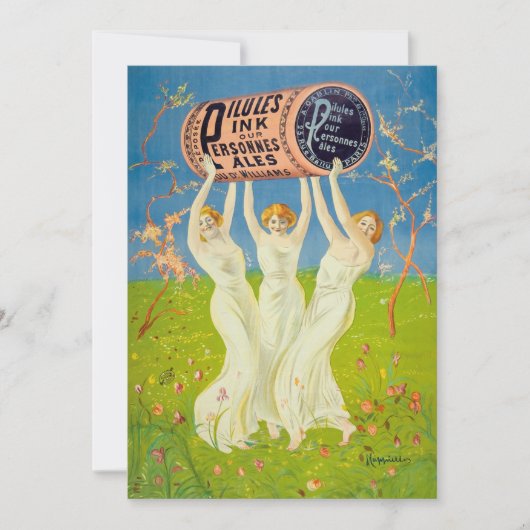 Pillen für blassende Menschen | Leonetto Cappiello (Vorderseite)