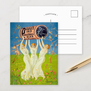 Pillen für blassende Menschen Leonetto Cappiello Postkarte