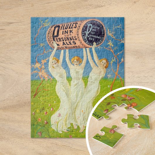 Pillen für blassende Menschen | Leonetto Cappiello Puzzle