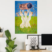 Pillen für blassende Menschen Poster (Heimbüro)