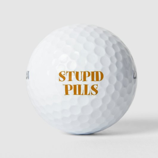 Pillen Golfball (Vorderseite)