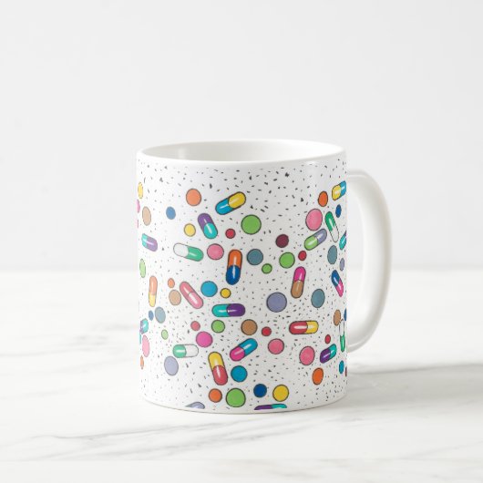 Pillen Kaffeetasse (VorderseiteRechts)