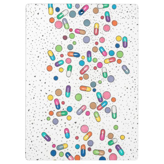 Pillen Klemmbrett (Rückseite)