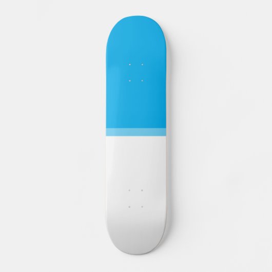 Pillen sind gut (blaue Pille) Skateboard (Vorderseite)