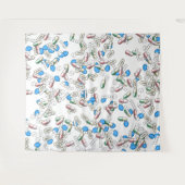 Pillen-Sprinkles-Muster Wandteppich (Vorderseite (Horizontal))