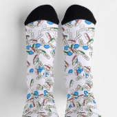 Pillen Streumuster Socken (Oben)