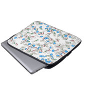 Pillen Streusel Muster Laptopschutzhülle (Vorne Knopf)